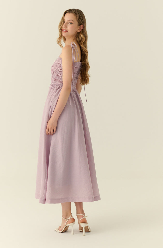 Haru elastic maxi dress