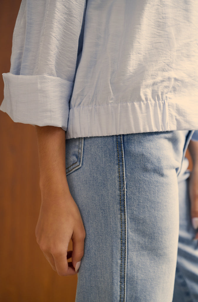 Pretty baby comfy jacket in blue