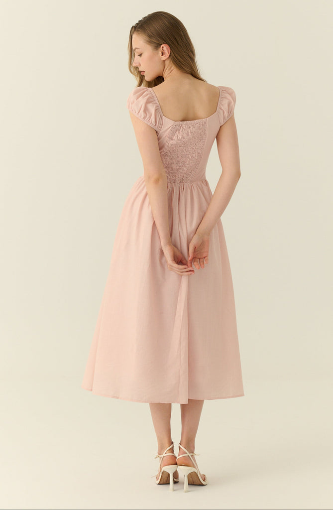 Cinderella corset lining maxi dress