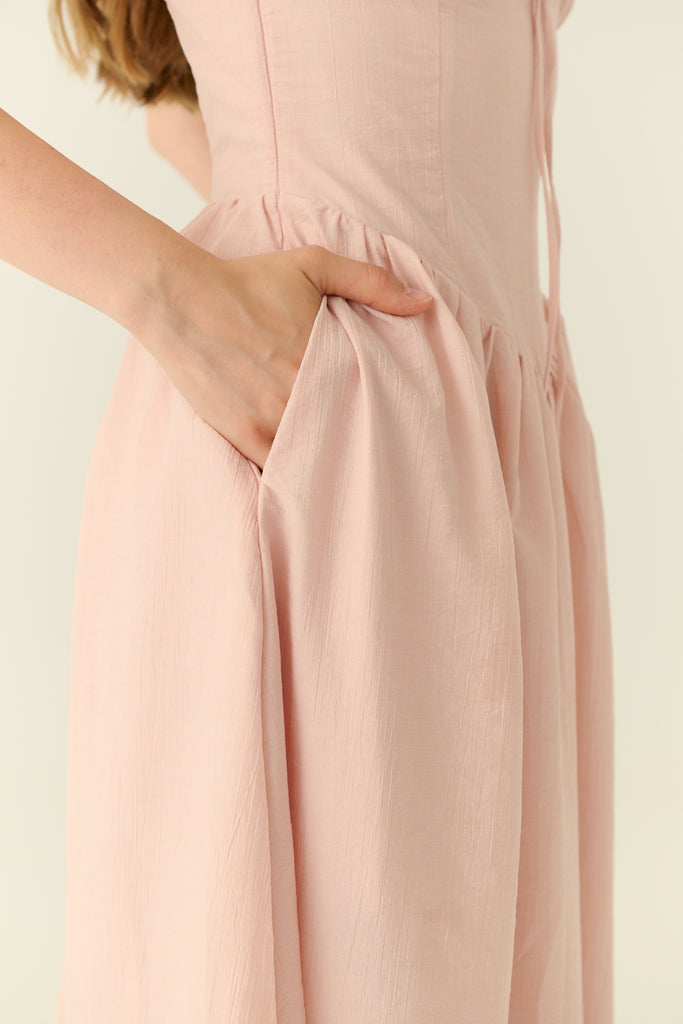Cinderella corset lining maxi dress