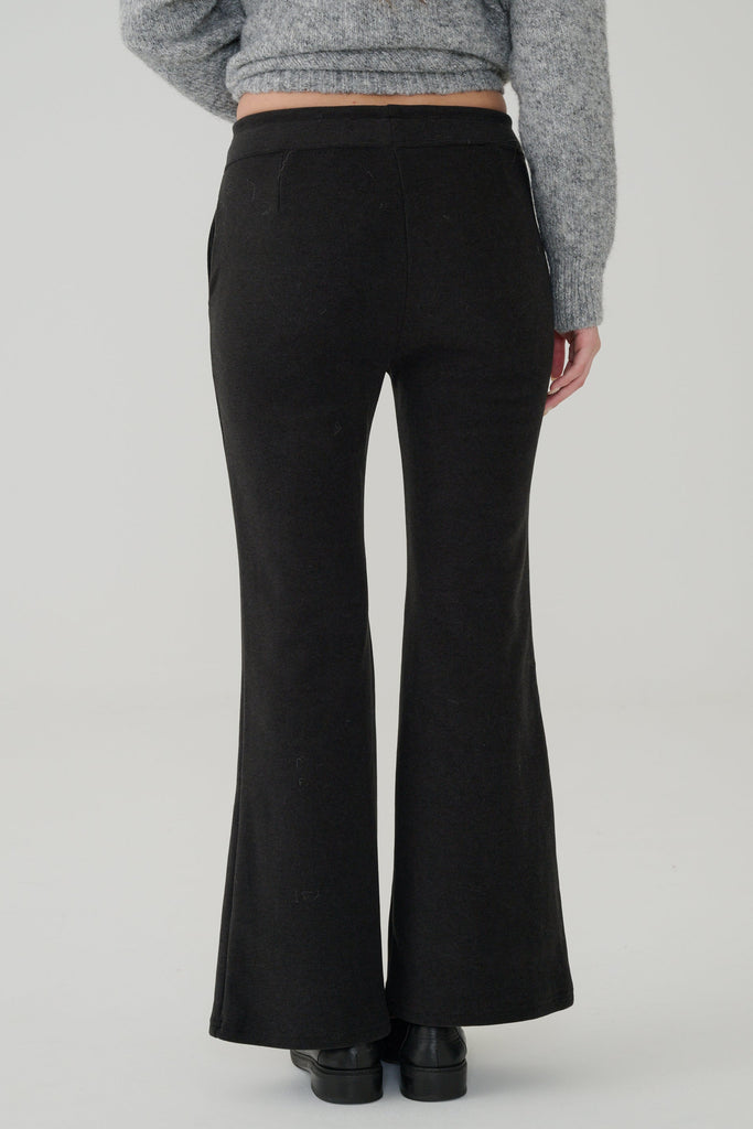 Wool blend flared pants in Black/Beige/Green/Grey/Navy