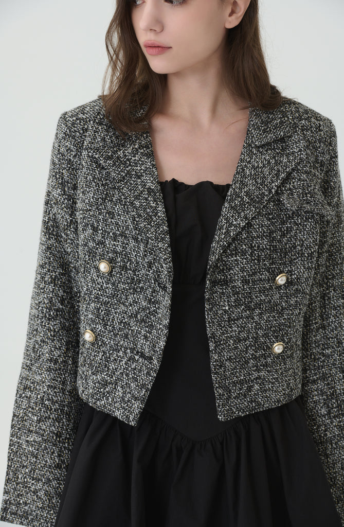 Cherished forever tweed jacket