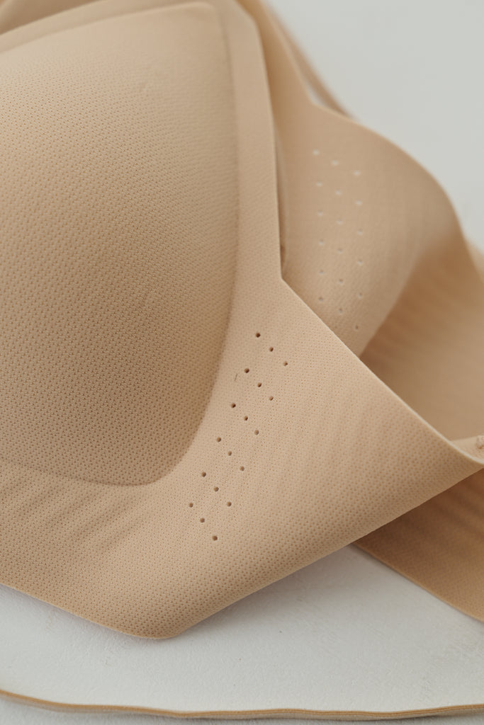 Push up invisible bra in black