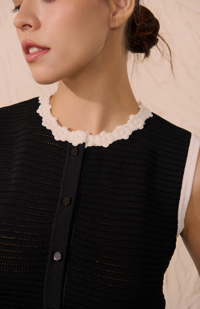 French romance knit set