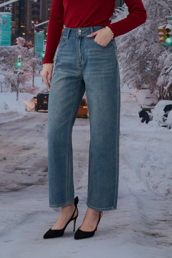 Candy Cane Denim Jeans