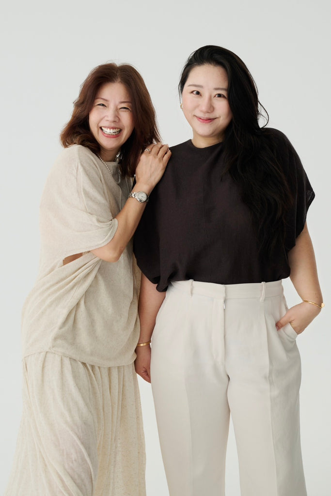Cocoon shape cooling knit set