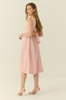 Sherri corset dress in pink
