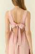 Sherri corset dress in pink