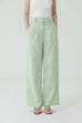 Mint cream clould pant in green
