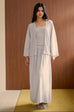 Cool breeze pleated knit skirt
