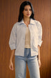 Pretty baby comfy jacket in blue