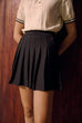 Coco's dance move mini skirt in black/dark grey