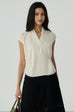 Keep in line cooling knit top in white