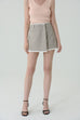 Effortless cut skirt in light grey
