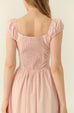 Cinderella corset lining maxi dress