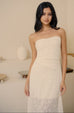French garden lace dress