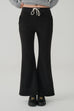 Wool blend flared pants in Black/Beige/Green/Grey/Navy