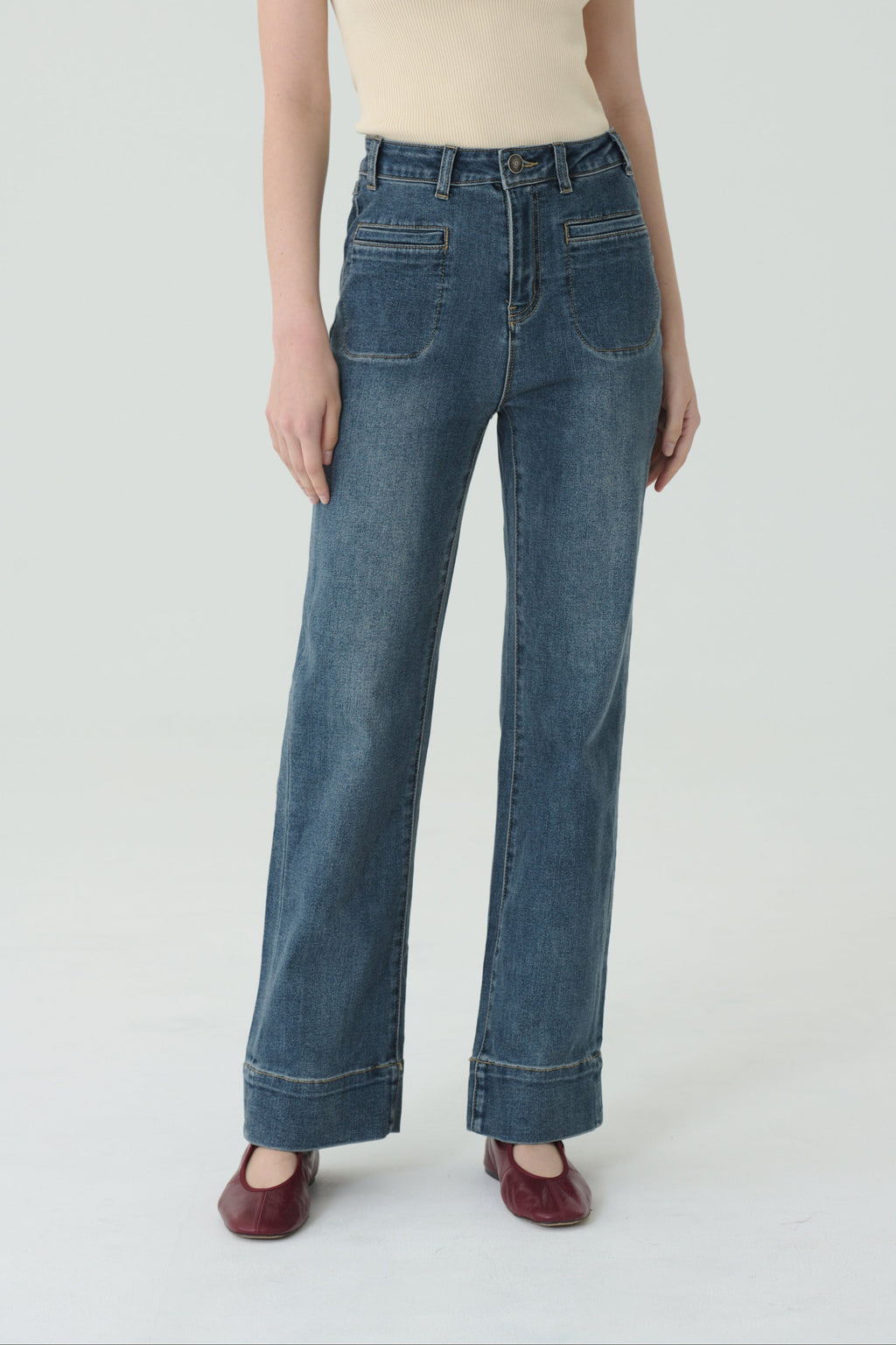 Urban line dark blue jeans