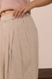 Urban flow linen pants in beige
