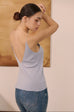 Chic Basic knit tank top in blue