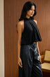 Cute But Savage Suede Halter Top