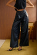 Urban tan faux leather pants