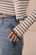 Only you stripes cardigan