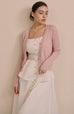 Afterglow bling knit cardigan in pink