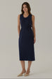 Crush on you knit dress in navy