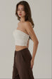 Everyday wear bra top in white