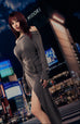 Midori x BisouBisou Obsession Wrap Knit Skirt