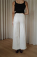 Airflow denim trousers in white