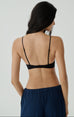 Push up invisible bra in black