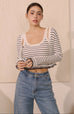 Only you stripes knit top tank