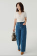 Eye catching cooling knit top